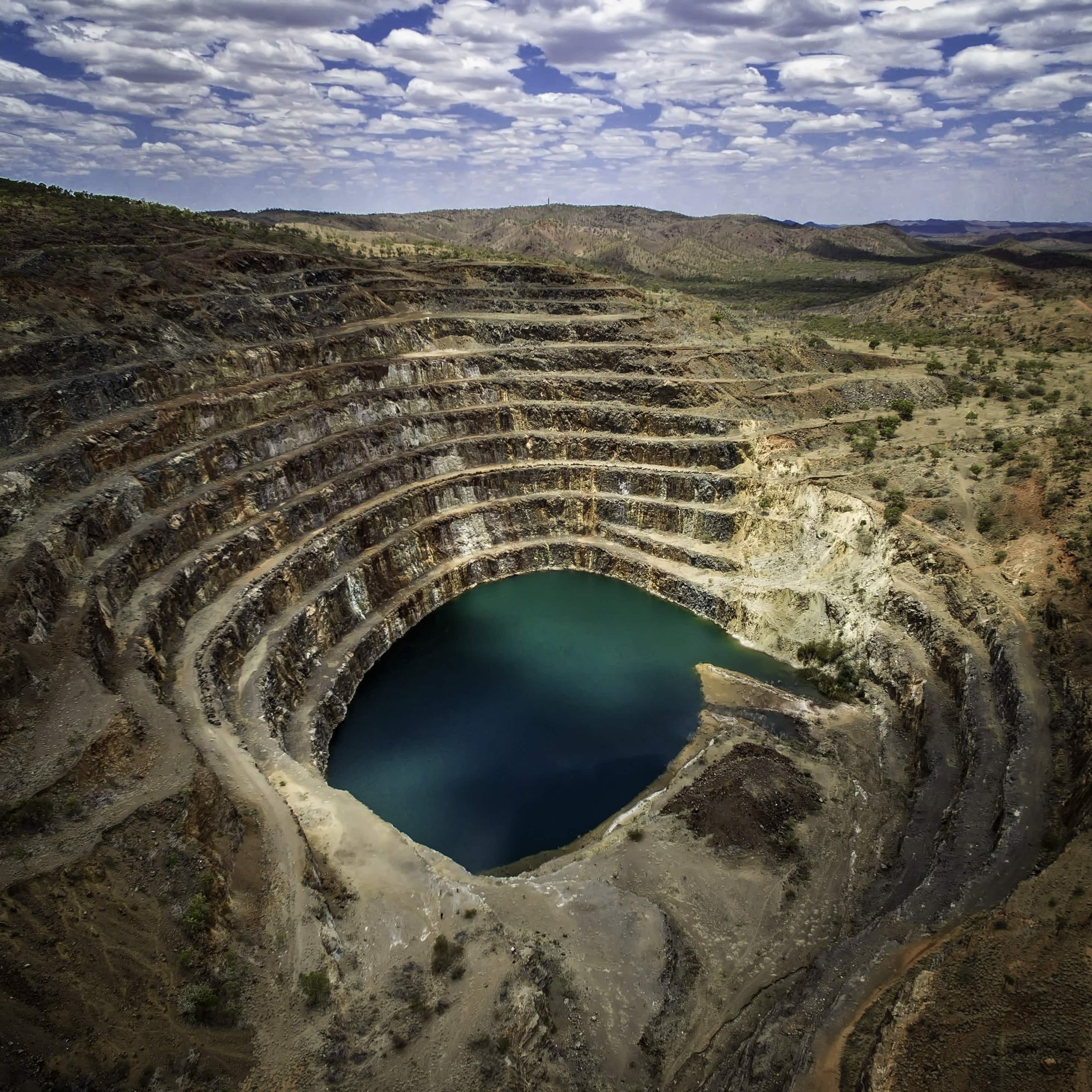 Open-cut mine in North West Queensland